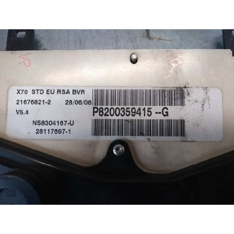 Recambio de cuadro instrumentos para nissan interstar (x70) caja cerrada, l 1h1, batalla corta 3,3t referencia OEM IAM P82003594 Recambio de cuadro instrumentos para nissan interstar (x70) caja cerrada, l 1h1, batalla corta 3,3t referencia OEM IAM P82003594