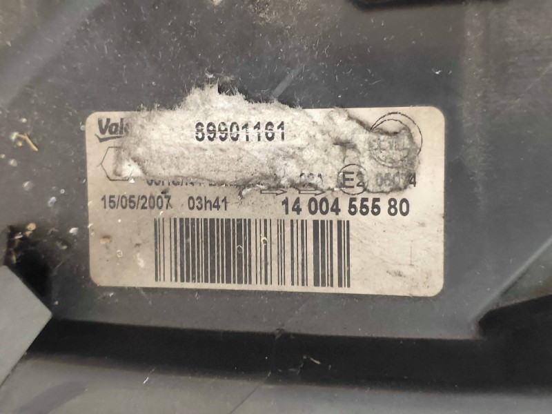 Recambio de faro izquierdo para citroen jumpy hdi 90 29 l2h1 furg. referencia OEM IAM 89901161 1400455580 VALEO