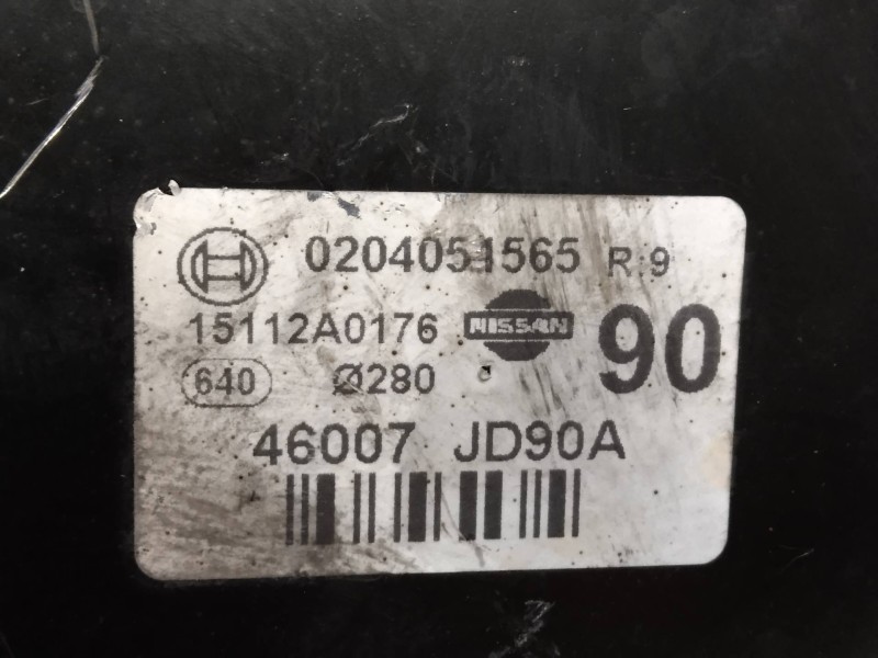 Recambio de servofreno para nissan qashqai (j10) tekna premium referencia OEM IAM 0204051565 15112A0176 46007JD90A