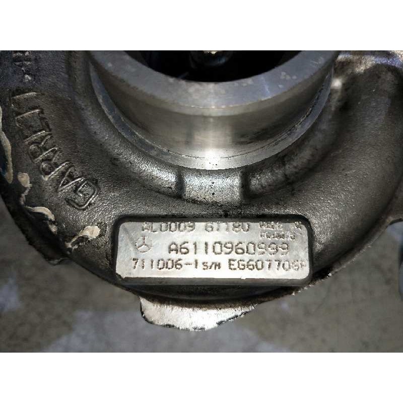 Recambio de turbocompresor para mercedes clase c (w203) berlina 2.2 cdi cat referencia OEM IAM 7110061 A6110960999 