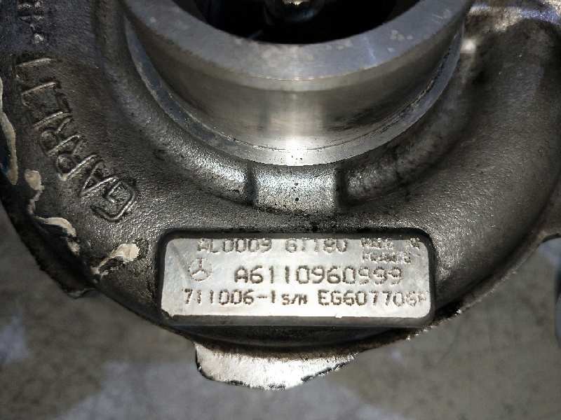 Recambio de turbocompresor para mercedes clase c (w203) berlina 2.2 cdi cat referencia OEM IAM 7110061 A6110960999  Recambio de turbocompresor para mercedes clase c (w203) berlina 2.2 cdi cat referencia OEM IAM 7110061 A6110960999