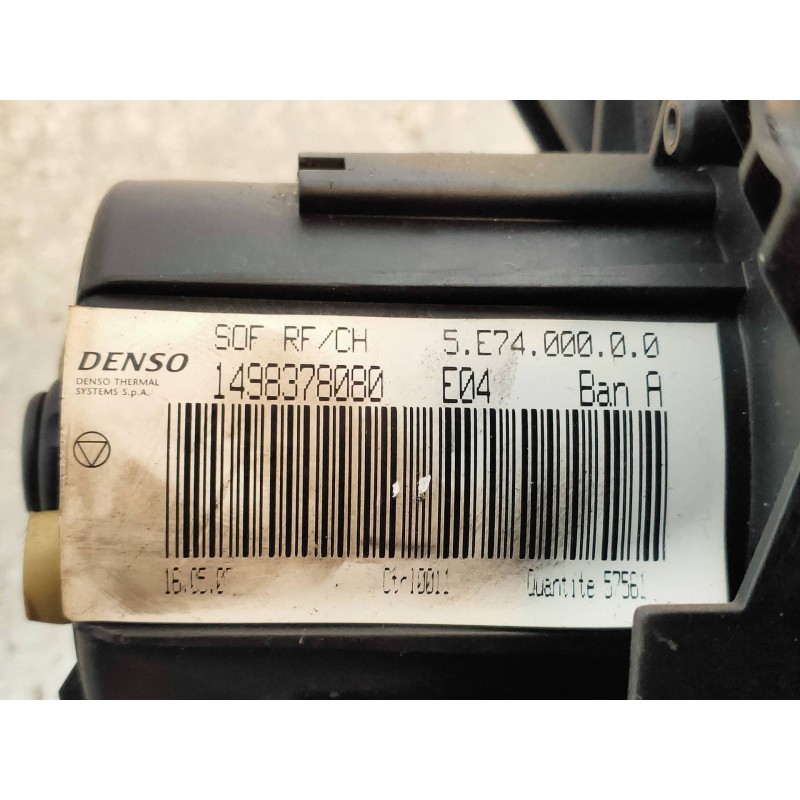 Recambio de motor calefaccion para citroen jumpy hdi 90 29 l2h1 furg. referencia OEM IAM 1498378080 5E7400000 DENSO