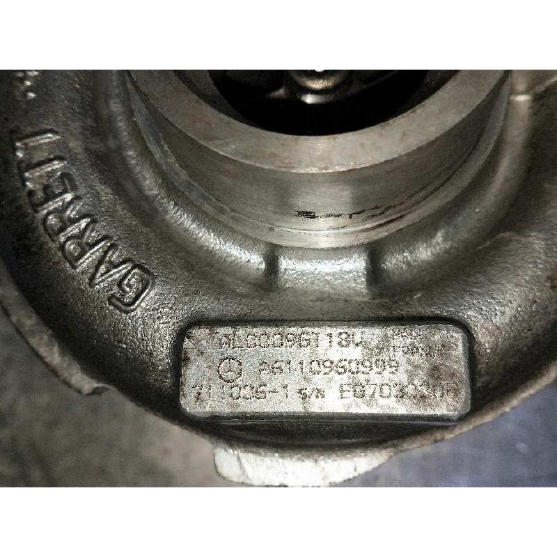 Recambio de turbocompresor para mercedes clase c (w203) berlina 2.2 cdi cat referencia OEM IAM 7110061 A6110960999 