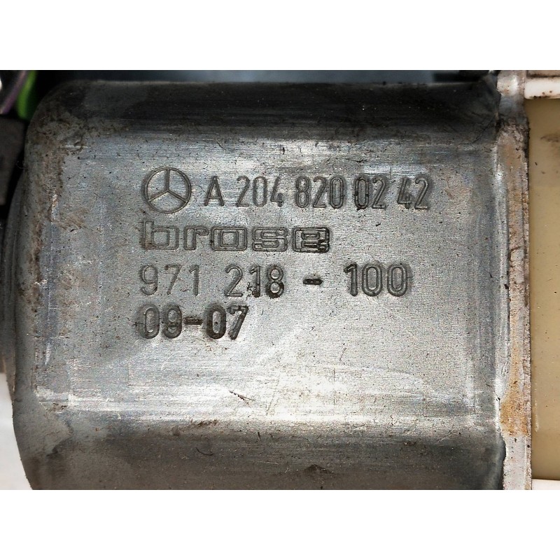 Recambio de elevalunas delantero derecho para mercedes clase c (w204) berlina 2.2 cdi cat referencia OEM IAM A2048200242 9712181