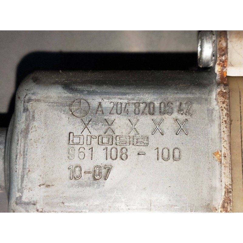 Recambio de elevalunas trasero derecho para mercedes clase c (w204) berlina c 200 cdi blueefficiency (204.001) referencia OEM IA