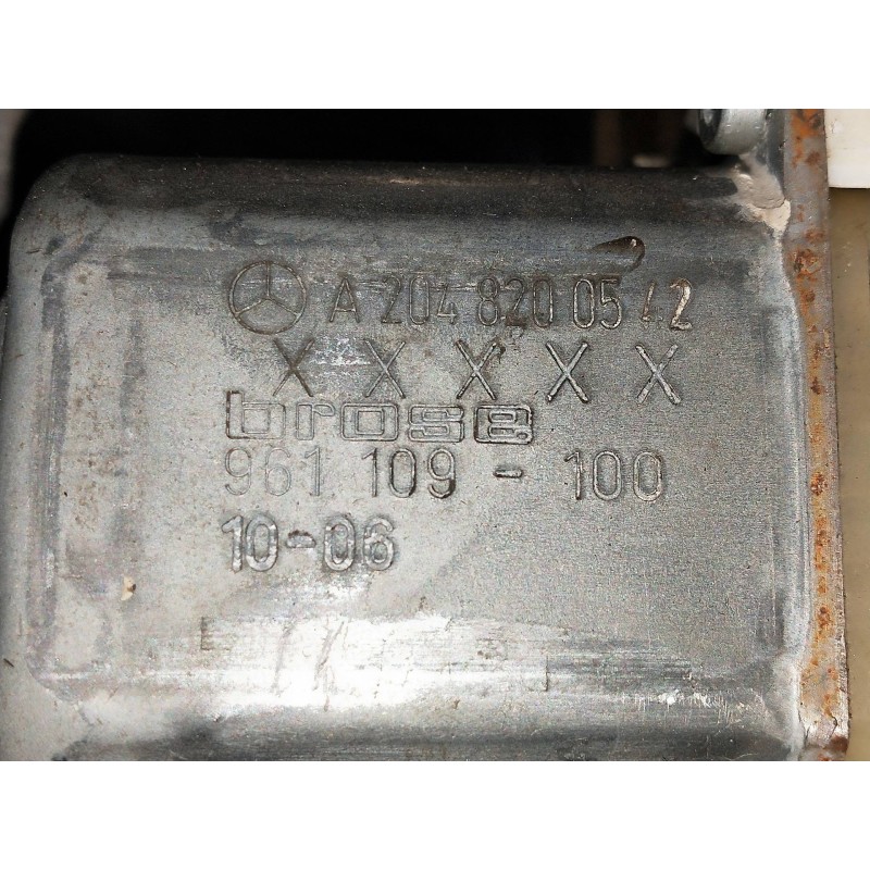 Recambio de elevalunas trasero izquierdo para mercedes clase c (w204) berlina c 200 cdi blueefficiency (204.001) referencia OEM 