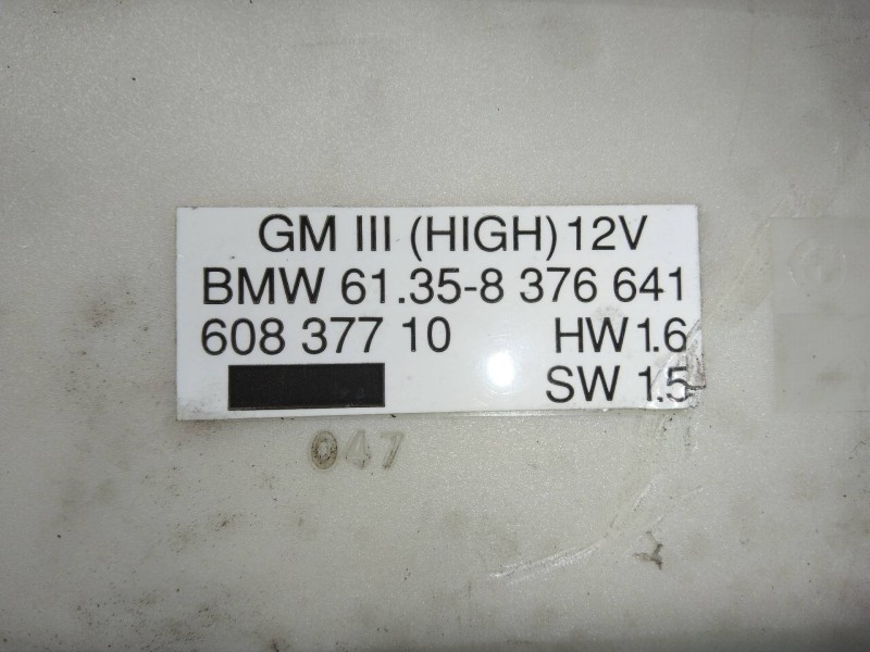 Recambio de modulo confort para bmw serie 7 (e38) 725tds referencia OEM IAM 61358376641 60837710 