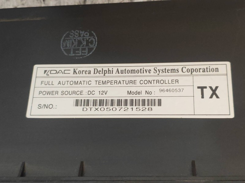 Recambio de mando calefaccion / aire acondicionado para chevrolet evanda cdx referencia OEM IAM   