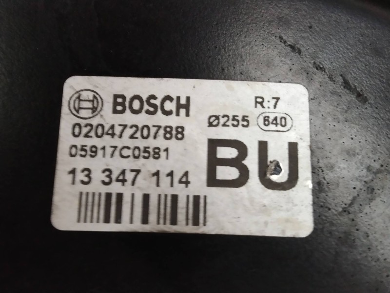 Recambio de servofreno para opel corsa d 1.3 16v cdti referencia OEM IAM 0204720788 13347114 05917C0581