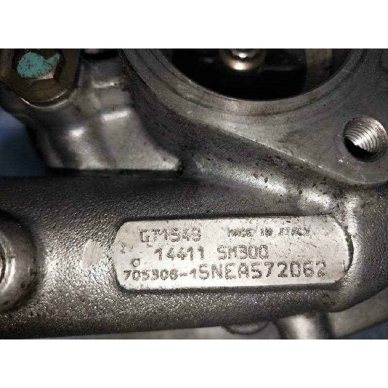 Recambio de turbocompresor para nissan almera (n16/e) 2.2 dci diesel cat referencia OEM IAM 7053061 144115M300 GT1549