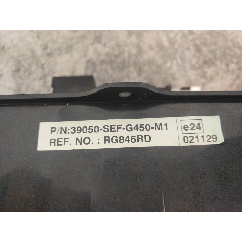 Recambio de sistema navegacion gps para honda accord berlina (cl/cn) 2.2i ctdi executive referencia OEM IAM 39050SEAG830M1 39050
