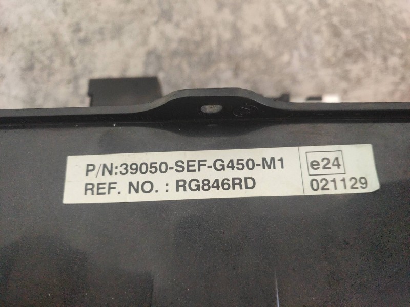 Recambio de sistema navegacion gps para honda accord berlina (cl/cn) 2.2i ctdi executive referencia OEM IAM 39050SEAG830M1 39050