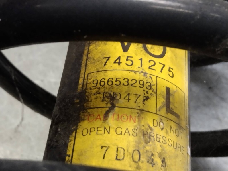 Recambio de amortiguador delantero izquierdo para chevrolet kalos 1.2 se referencia OEM IAM 96653293  