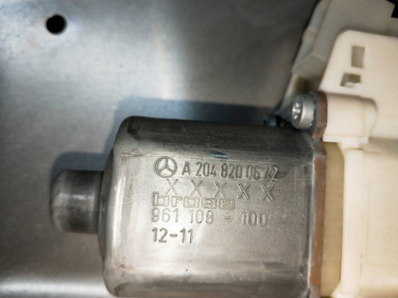 Recambio de elevalunas trasero derecho para mercedes clase c (w204) lim. referencia OEM IAM A2048200642961108100  4P