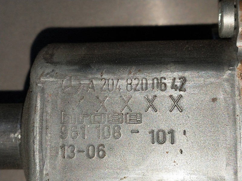 Recambio de elevalunas trasero derecho para mercedes clase e (w212) familiar referencia OEM IAM A2048200642 961108101 5P R Recambio de elevalunas trasero derecho para mercedes clase e (w212) familiar referencia OEM IAM A2048200642 961108101 5P R
