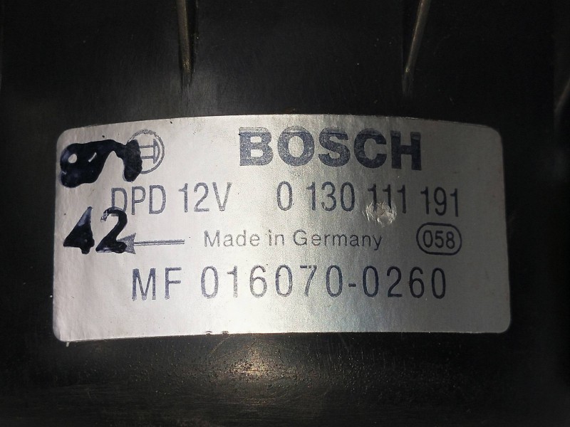 Recambio de motor calefaccion para volvo s40 berlina 1.8i referencia OEM IAM 0130111191 MF0160700260 