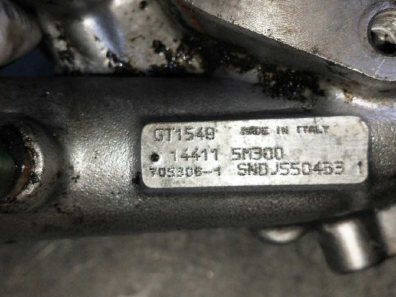 Recambio de turbocompresor para nissan almera (n16/e) 2.2 dci diesel cat referencia OEM IAM 7053061 144115M300 GT1549