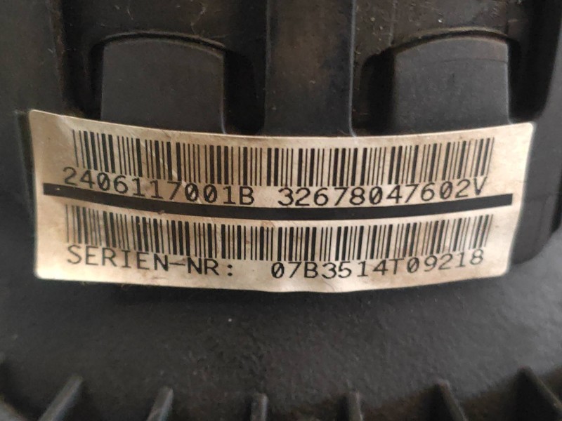 Recambio de airbag delantero izquierdo para bmw x5 (e70) 3.0d referencia OEM IAM 2406117001B  