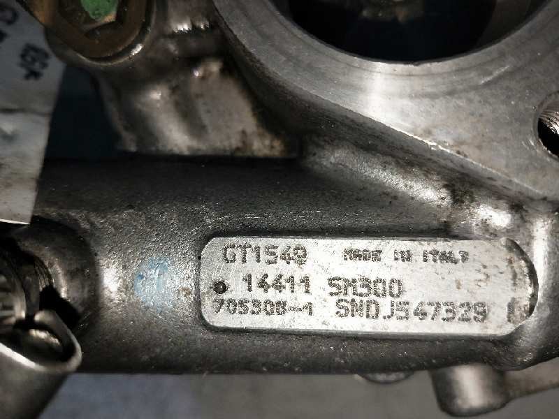 Recambio de turbocompresor para nissan almera (n16/e) 2.2 dci diesel cat referencia OEM IAM 7053061 144115M300 GT1549