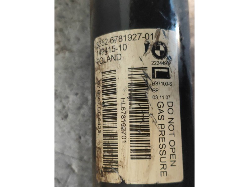 Recambio de amortiguador trasero izquierdo para bmw x5 (e70) 3.0d referencia OEM IAM 33526781927  