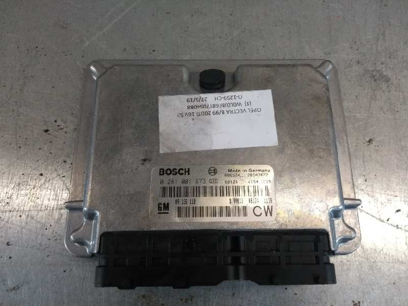 Recambio de centralita motor uce para opel vectra b berlina comfort referencia OEM IAM 0281001873 09136118 CW