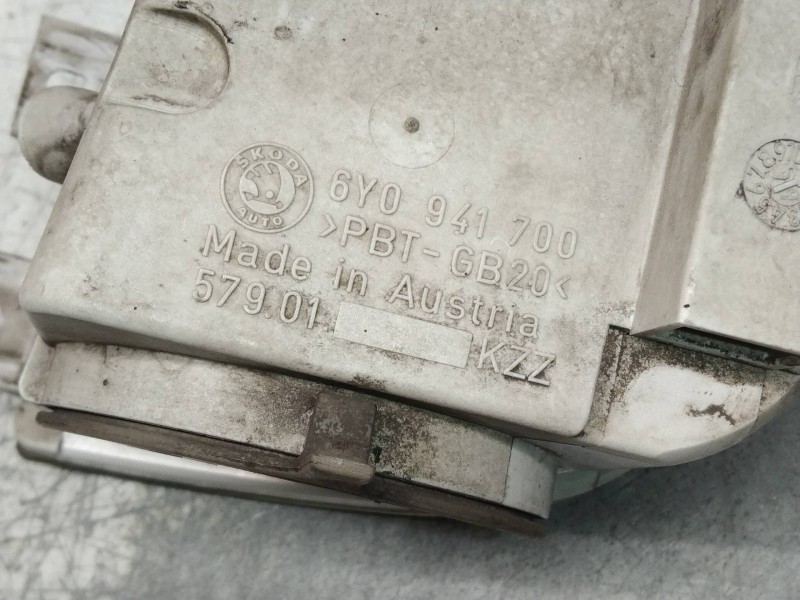 Recambio de faro antiniebla derecho para skoda fabia (6y2/6y3) comfort referencia OEM IAM 6Y0941700  