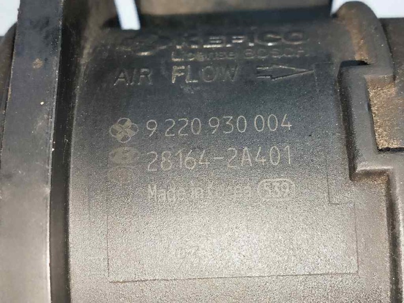 Recambio de caudalimetro para kia cee´d 1.6 crdi cat referencia OEM IAM 9220930004 281642A401 KEFICO