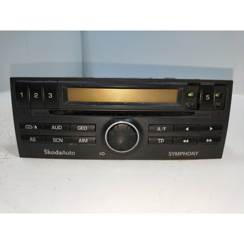 Recambio de sistema audio / radio cd para skoda fabia familiar (6y5) comfort line referencia OEM IAM 6Y0035156E  