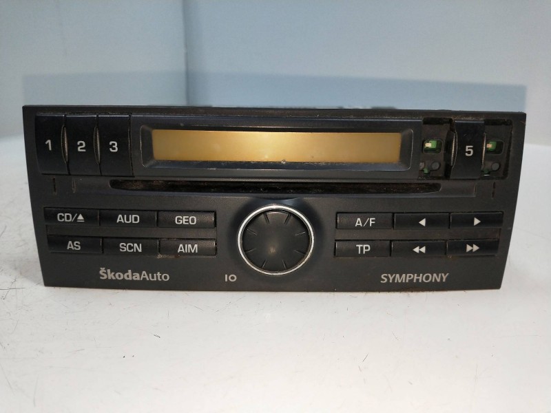 Recambio de sistema audio / radio cd para skoda fabia familiar (6y5) comfort line referencia OEM IAM 6Y0035156E  