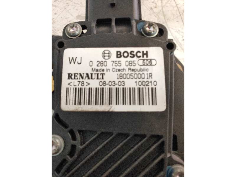 Recambio de potenciometro pedal para renault laguna iii expression referencia OEM IAM 0280755085 180050001R 