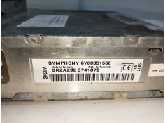 Recambio de sistema audio / radio cd para skoda fabia familiar (6y5) comfort line referencia OEM IAM 6Y0035156E   2