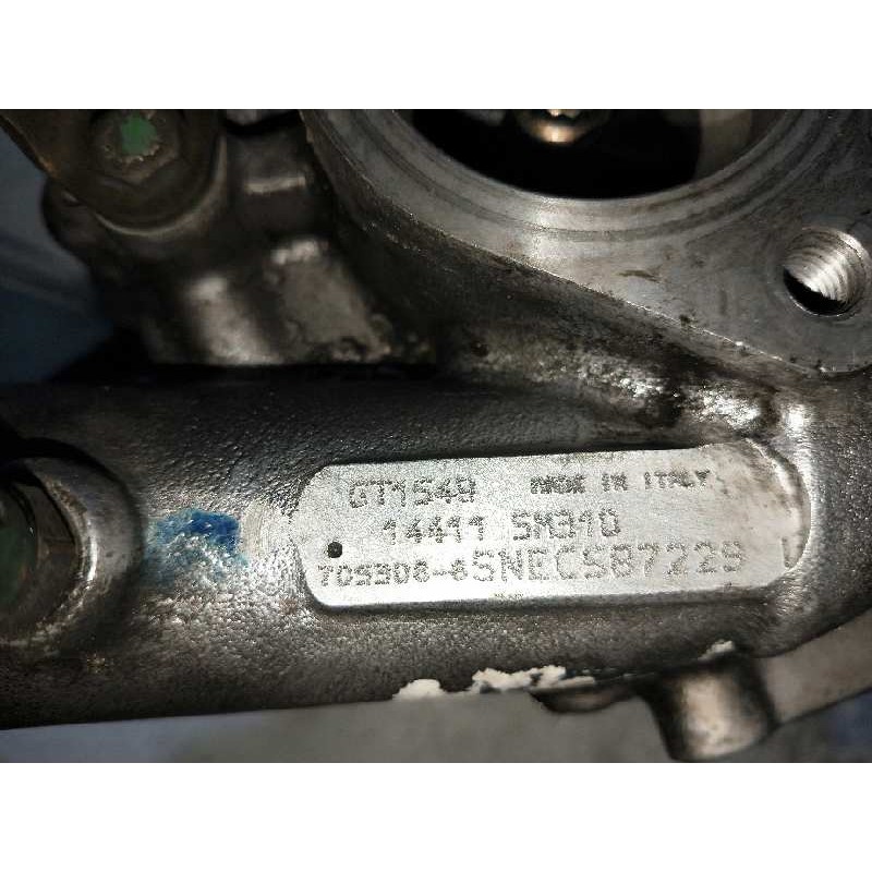 Recambio de turbocompresor para nissan almera (n16/e) 2.2 dci diesel cat referencia OEM IAM 7053066 144115M310 GT1549 Recambio de turbocompresor para nissan almera (n16/e) 2.2 dci diesel cat referencia OEM IAM 7053066 144115M310 GT1549