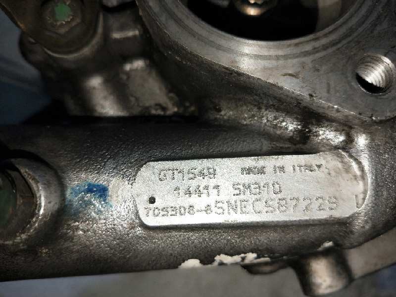 Recambio de turbocompresor para nissan almera (n16/e) 2.2 dci diesel cat referencia OEM IAM 7053066 144115M310 GT1549 Recambio de turbocompresor para nissan almera (n16/e) 2.2 dci diesel cat referencia OEM IAM 7053066 144115M310 GT1549