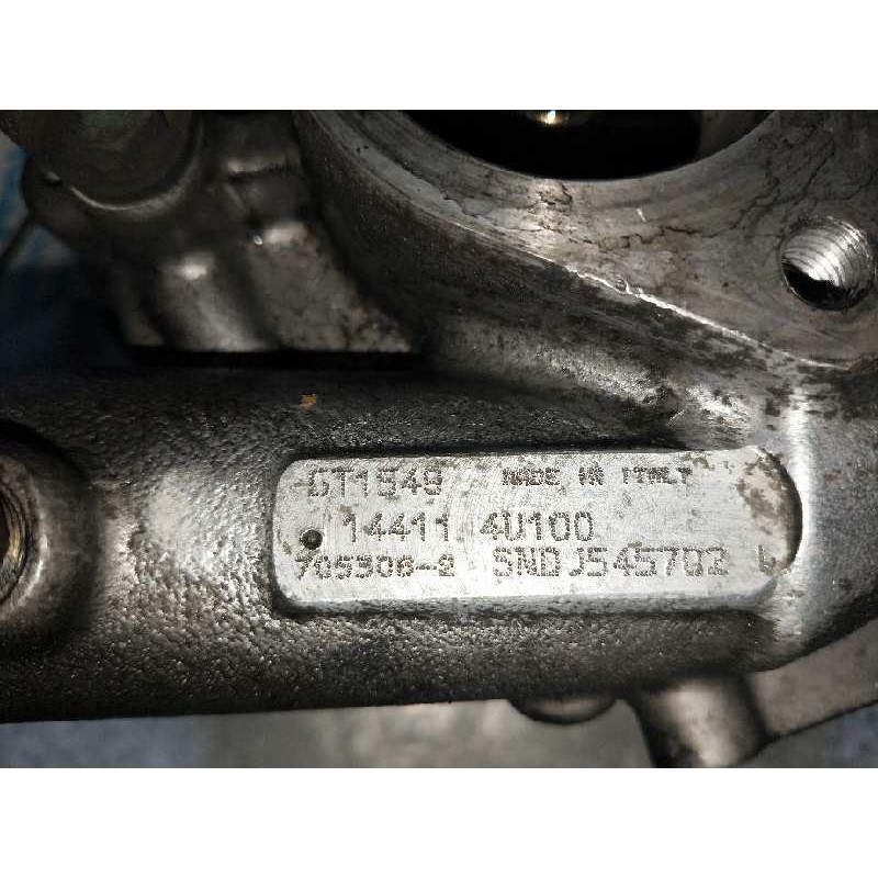 Recambio de turbocompresor para nissan almera tino (v10m) 2.2 16v turbodiesel cat referencia OEM IAM 7053062 144114U100 GT1549