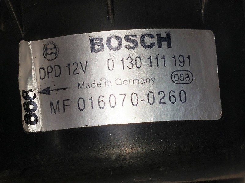 Recambio de motor calefaccion para volvo v40 familiar 2.0 16v cat referencia OEM IAM 0130111191 MF0160700260 