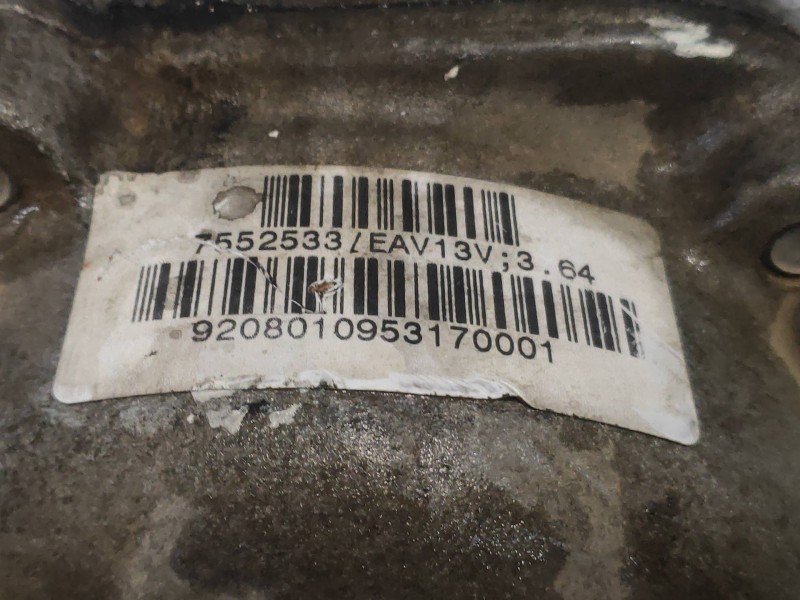 Recambio de diferencial delantero para bmw x5 (e70) 3.0d referencia OEM IAM 7552533  R = 3.64