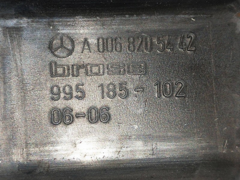 Recambio de elevalunas delantero izquierdo para mercedes sprinterii caja cerrada (desde 01.06) 2.1 cdi cat referencia OEM IAM A0