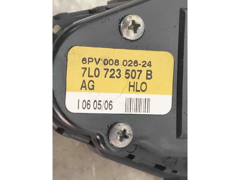 Recambio de potenciometro pedal para audi q7 (4l) 3.0 tdi referencia OEM IAM 7L0723507B  