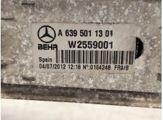 Recambio de intercooler para mercedes vito kasten (639) 113 cdi lang (639.603) referencia OEM IAM W2559001 6395011301 BEHR 2