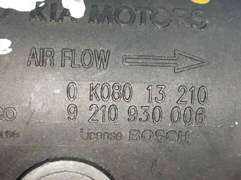 Recambio de caudalimetro para kia carens 1.8 cat referencia OEM IAM 0K080013210 9210930006 KEFICO Recambio de caudalimetro para kia carens 1.8 cat referencia OEM IAM 0K080013210 9210930006 KEFICO