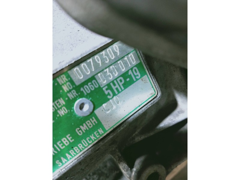 Recambio de caja cambios para audi a4 avant (b5) 1.8 t referencia OEM IAM CJQ 5HP19 030010 0079309