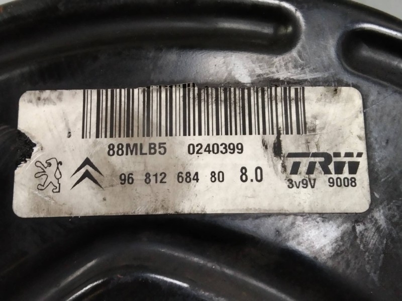 Recambio de servofreno para peugeot partner kombi 1.6 16v hdi referencia OEM IAM 9681268480  