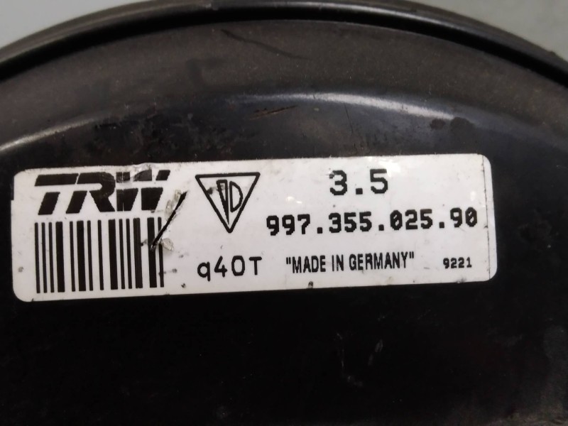 Recambio de servofreno para porsche 911 (typ 997) 3.6 cat referencia OEM IAM 99735502590  