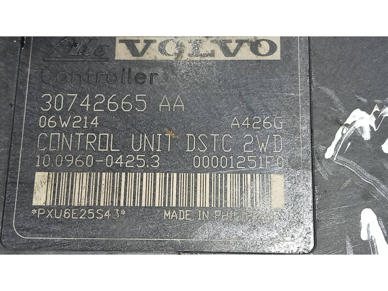 Recambio de abs para volvo v50 familiar 2.0 d kinetic referencia OEM IAM 10096004253 30742665AA 30742654 10020602264 4N512C405GA