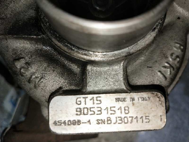 Recambio de turbocompresor para opel astra g berlina 2.0 dti referencia OEM IAM 4540961 90531518 