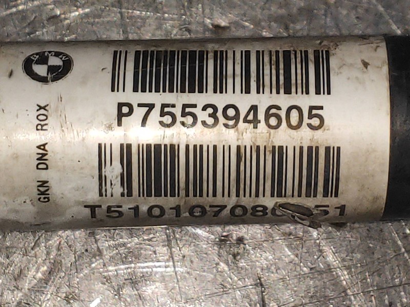 Recambio de transmision delantera derecha para bmw x5 (e70) 3.0d referencia OEM IAM 755394505  