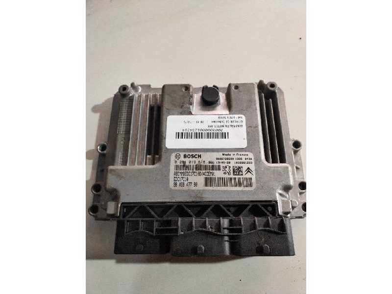 Recambio de centralita motor uce para citroen c3 collection referencia OEM IAM 0281019818 9666729680 9805947780 EDC17C10