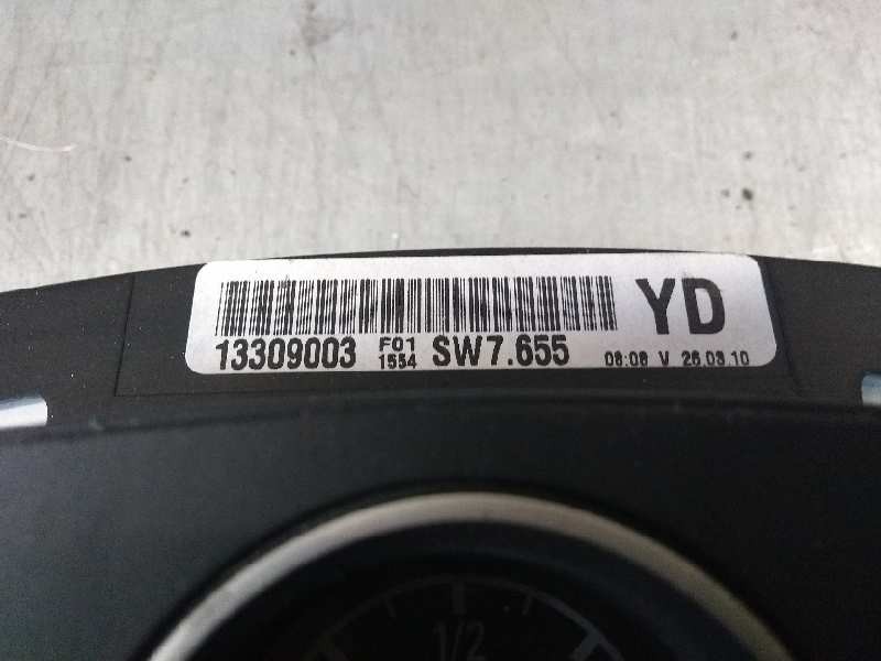 Recambio de cuadro instrumentos para opel zafira b edition ´´111 jahre´´ referencia OEM IAM 13309003 SW7655 YD