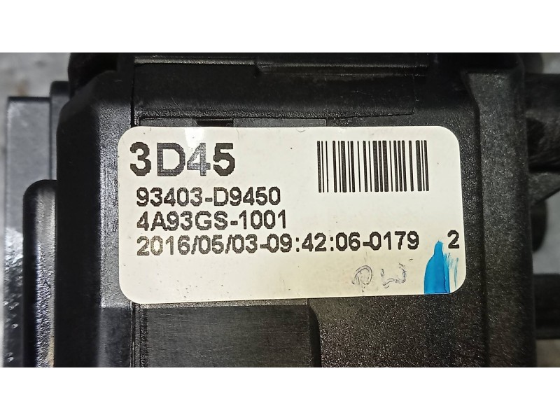 Recambio de mando luces para kia sportage business 2wd referencia OEM IAM 93403D9450 4A93GS1001 