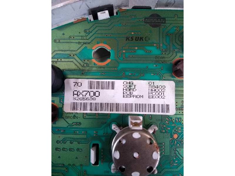 Recambio de cuadro instrumentos para nissan micra (k12e) 1.2 cat referencia OEM IAM AX700 3265638 70